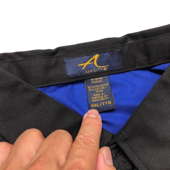 AMS Motorsports GTR Bently Lamborghini Porsche Mechanic Button Shirt Men XXL 2XL - Picture 5 of 12